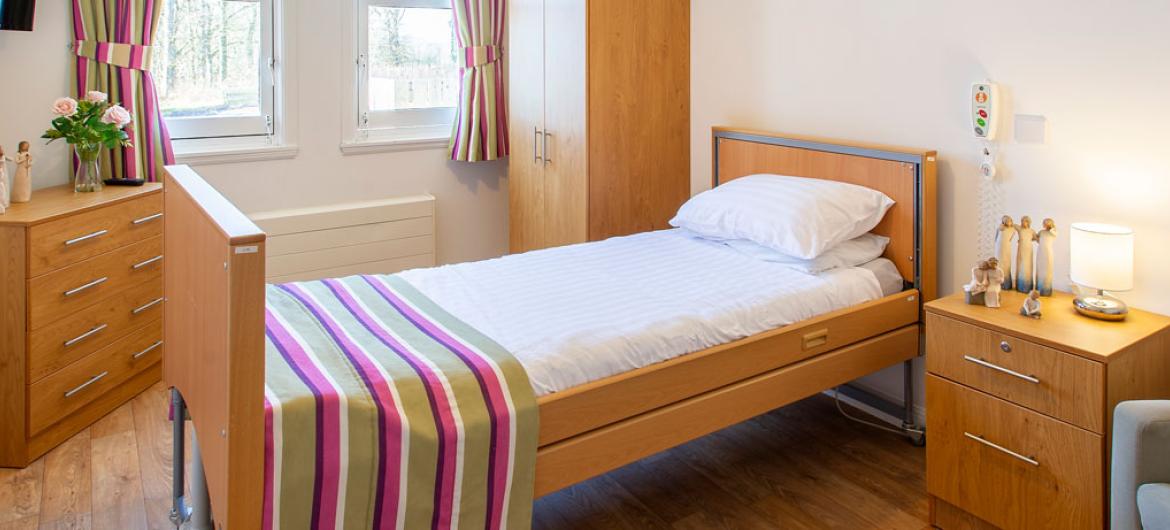 Pitcairn Lodge Nursing Home example bedroom