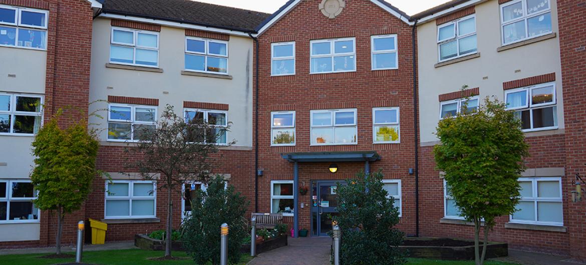 Highcroft Hall Care Home exterior