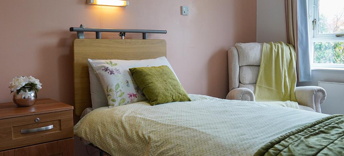 The Park Care Home bedroom