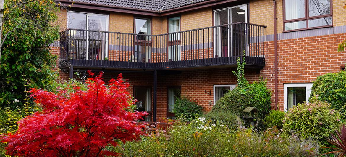 The Park Care Home gardens
