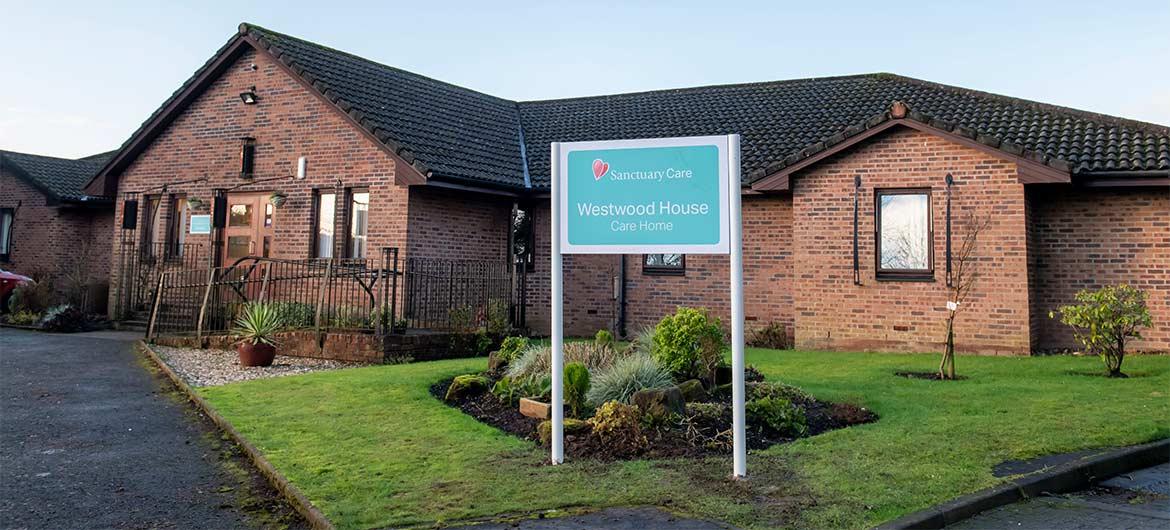 Westwood House Care Home East Kilbride, Lanarkshire