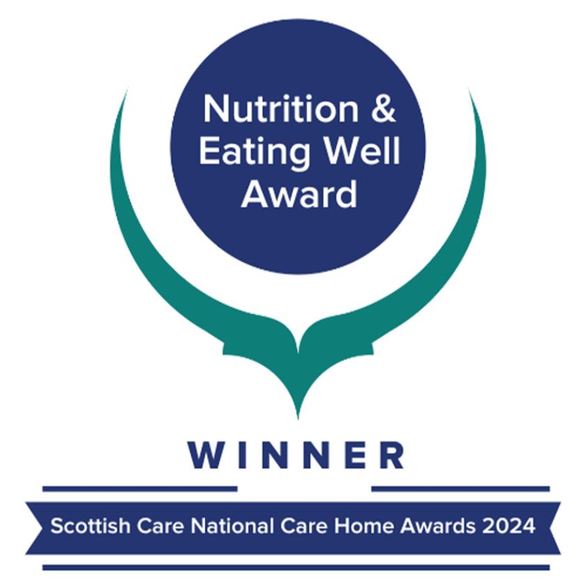 Nutrition and Eating Well Award Winner