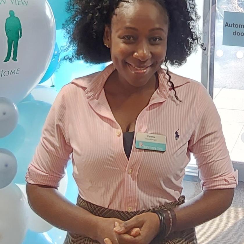 Meadow View Home Manager Cynthia Boateng