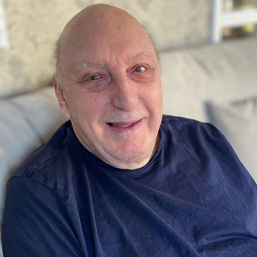 George explains why he loves life at Ridgewood Court George enjoying life at Ridgewood Court Residential Care Home in Pensby