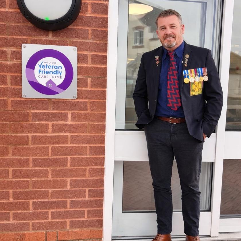 Home Manager stood by sign