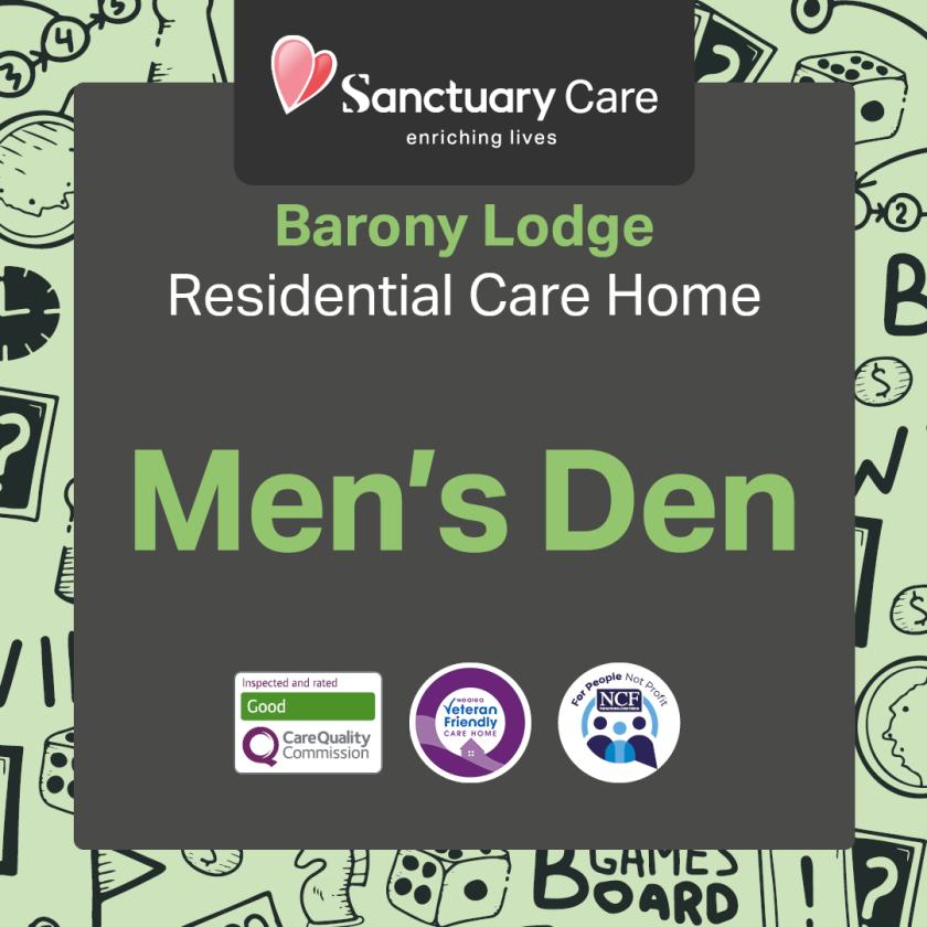 Barony Lodge - Men's Den