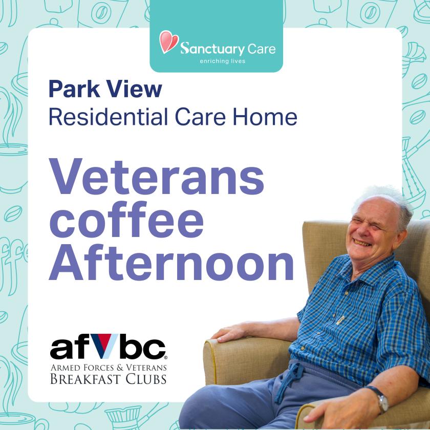 Park View Veterans coffee afternoon