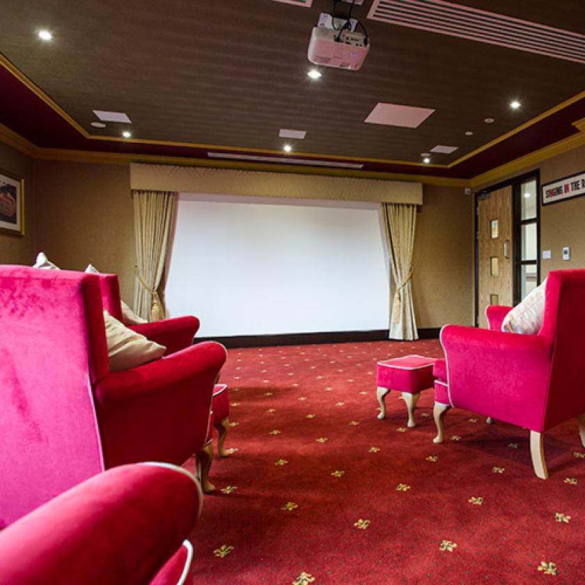 Cinema at Barony Lodge