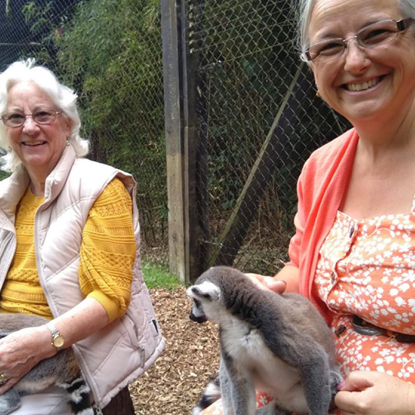 “The staff at Don Thomson House don’t just care, they love” Penny and Susie’s journey Penny and Susie, a resident at Don Thomson House, our care home in Harwich, on a day trip
