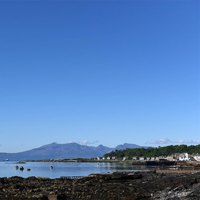 View of Millport Harbour