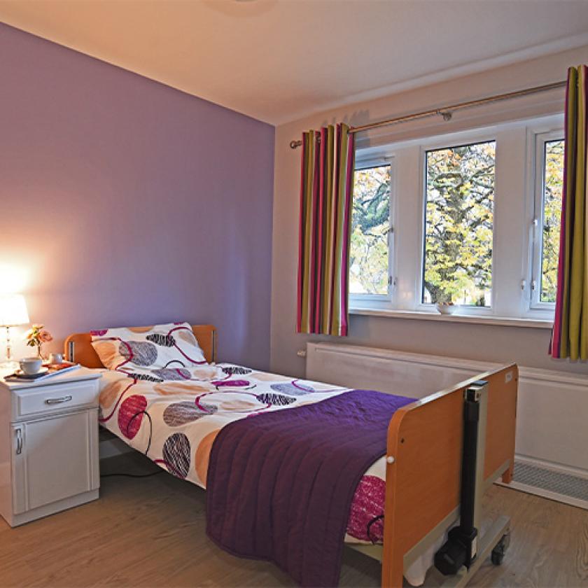 Bedroom at Peel Gardens