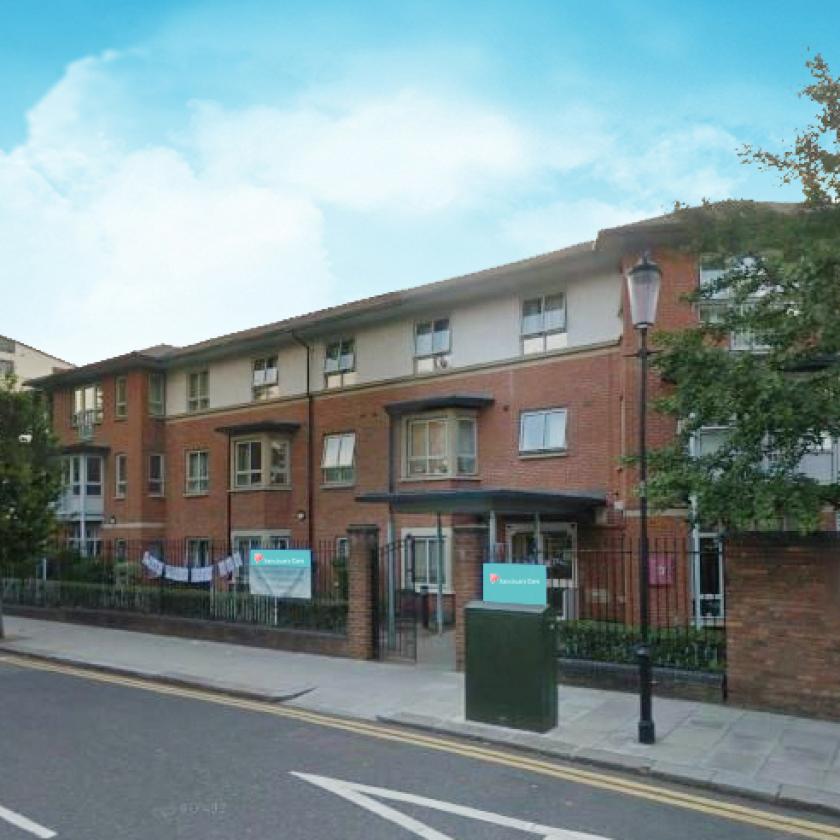 Exterior of Princess Louise of Kensington Nursing Home