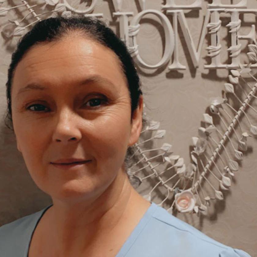Cheryl Dobie, home manager of Prince Alfred Residential Care Home in Liverpool, which has been shortlisted for a regional Great British Care Award