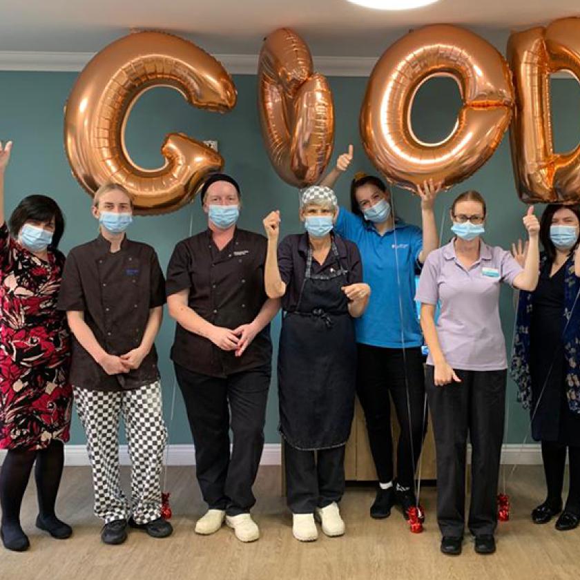 Wantage Nursing Home's team celebrate Good CQC report Wantage Nursing Home's team celebrate Good CQC report